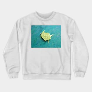Origami turtle Crewneck Sweatshirt